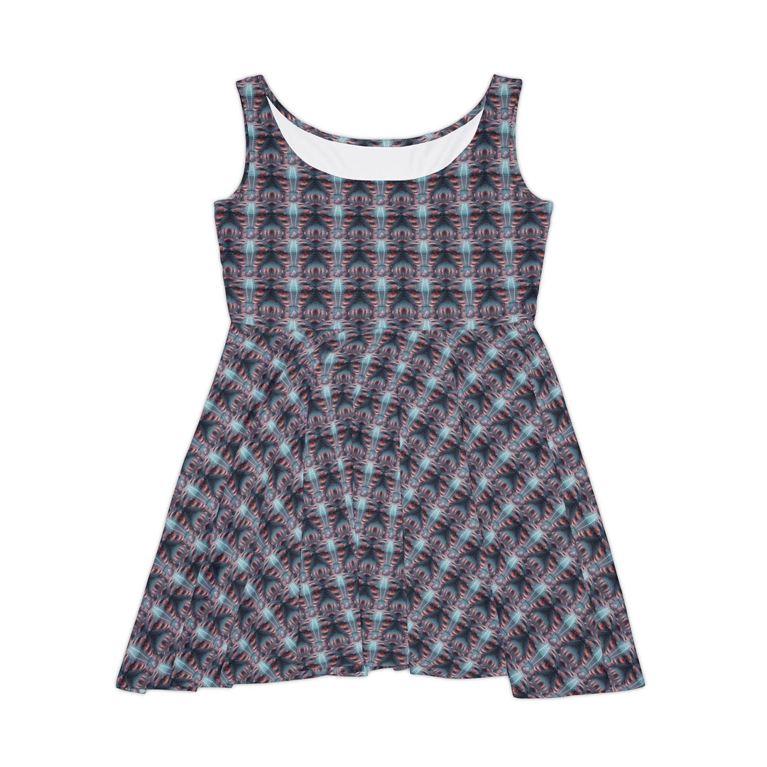 Digital Bloom Vibe Women Skater Dress - Creative Canvas Corner