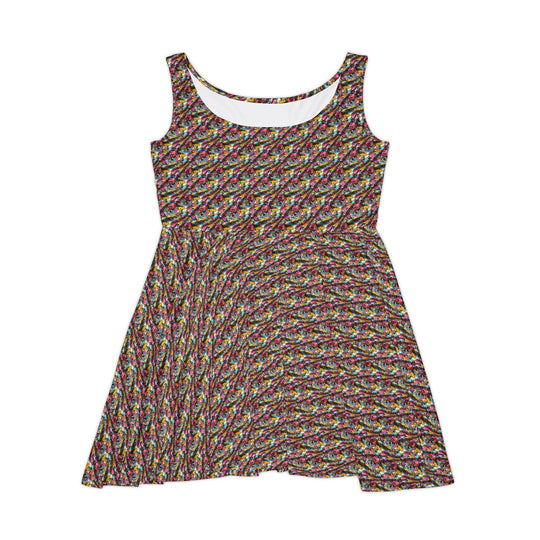 Graffiti Vibe Women Skater Dress