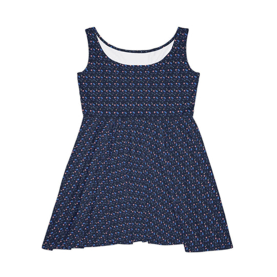 Galaxy Vibe Women Skater Dress