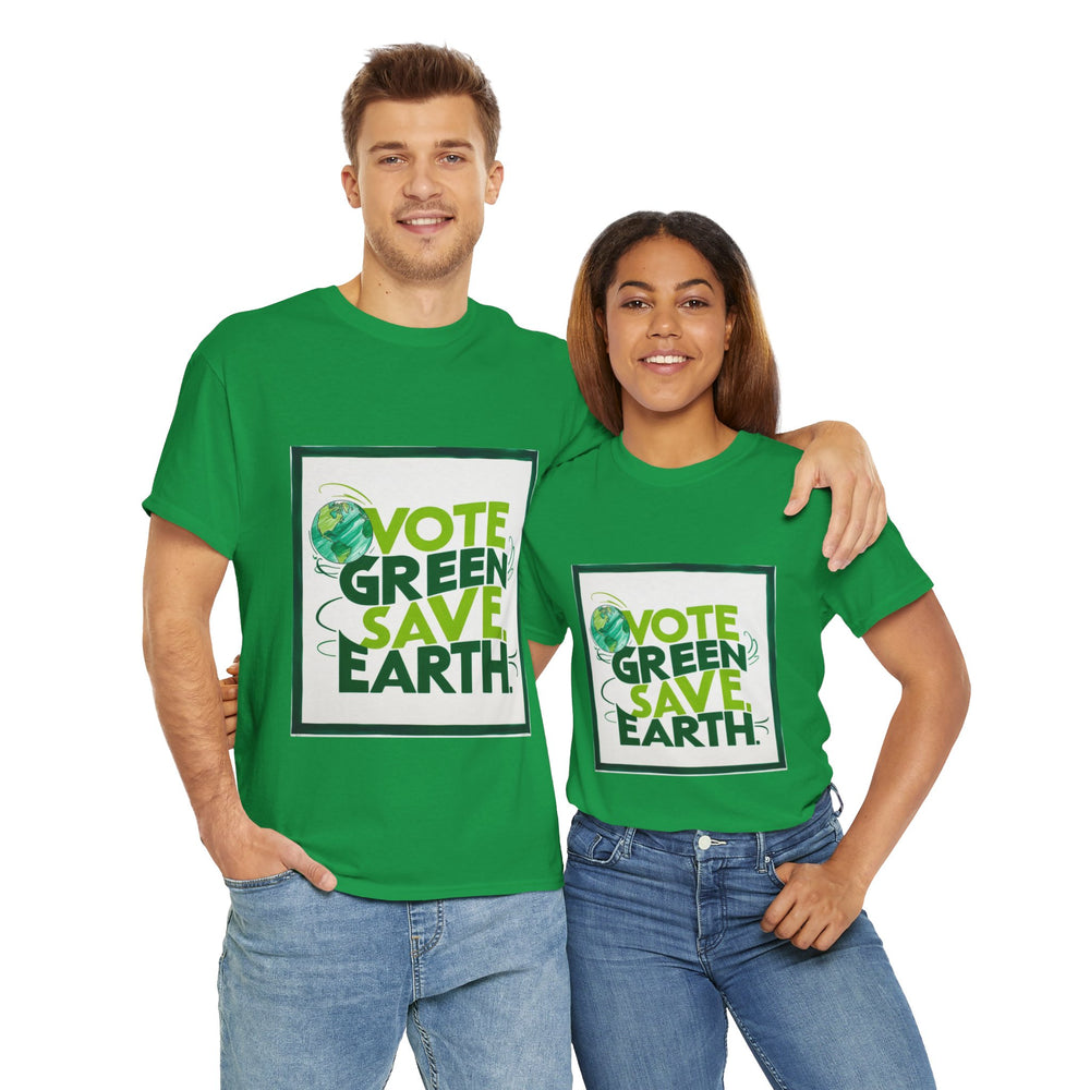 🗳️ Vote for the Planet: Eco-Friendly Election T-Shirt 🌍 - Creative Canvas Corner