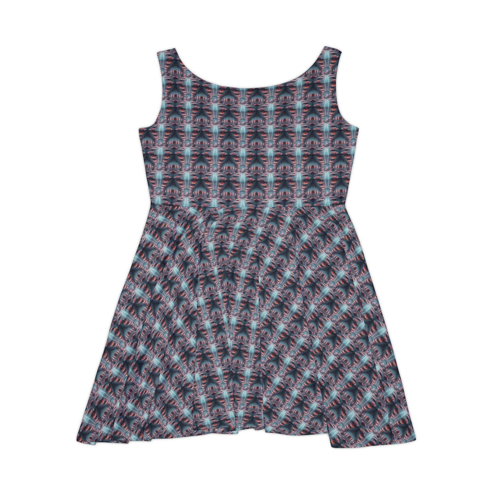 Digital Bloom Vibe Women Skater Dress - Creative Canvas Corner