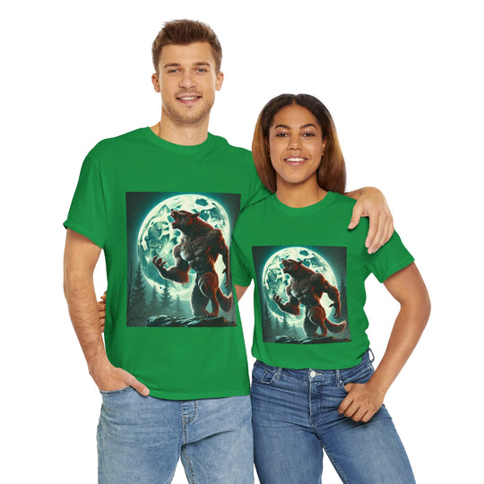 Full Moon Werewolf Halloween T-Shirt