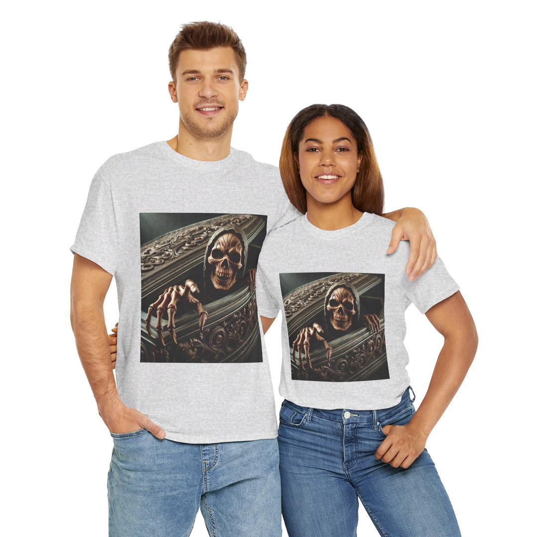 Creepy Coffin Halloween T-Shirt