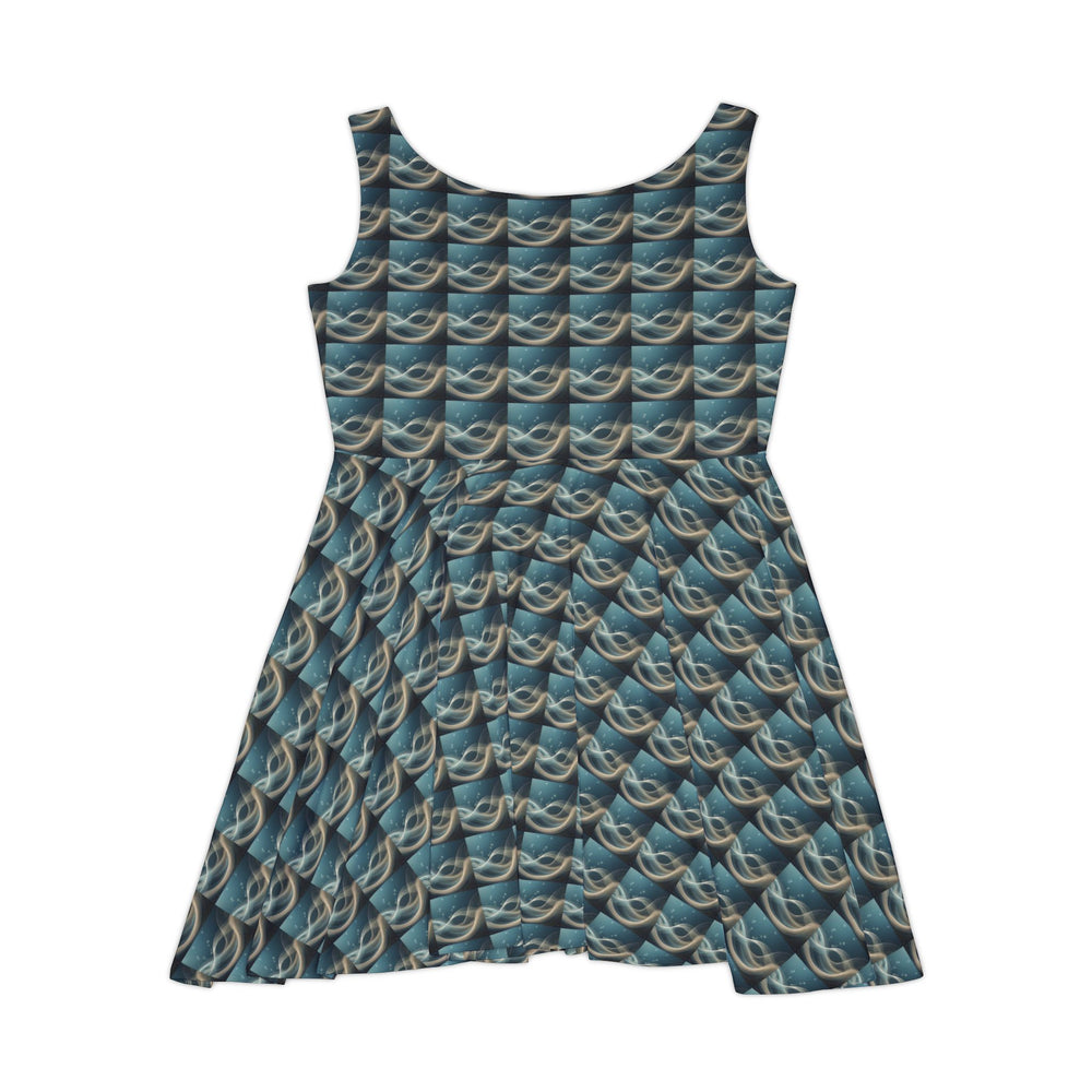 Dreamweaver Vibe Women Skater Dress - Creative Canvas Corner