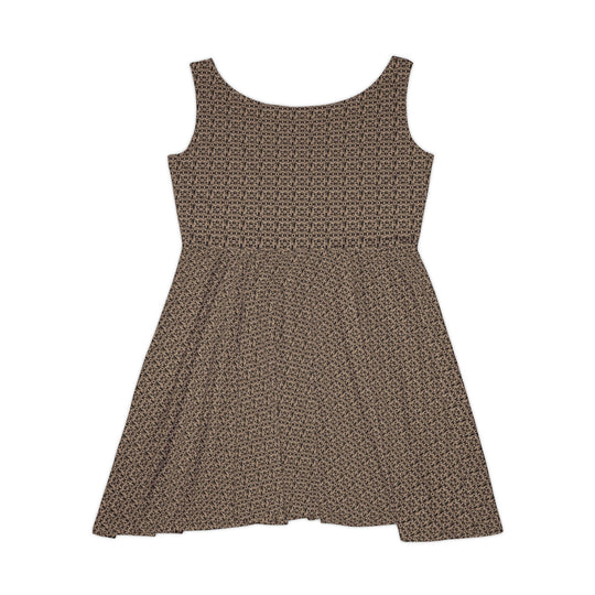 Abstract Cube 3D Skater Dress - Creative Canvas Corner