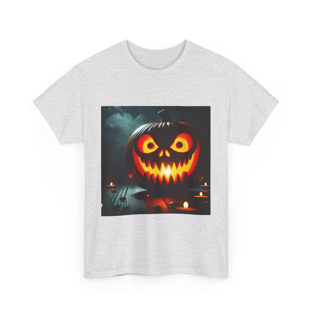 Spooky Pumpkin Face Halloween T-Shirt