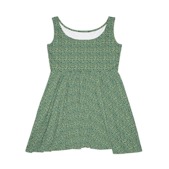 Mint Green Skater Dress: Fresh Vibes