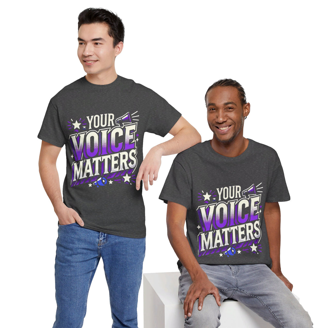 Bold Voter Tee - Stand Out and Vote - Creative Canvas Corner