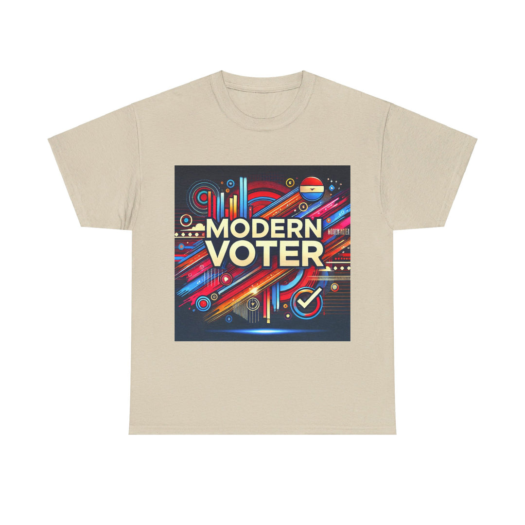 Modern Voter Tee - Fresh and Stylish - Creative Canvas Corner