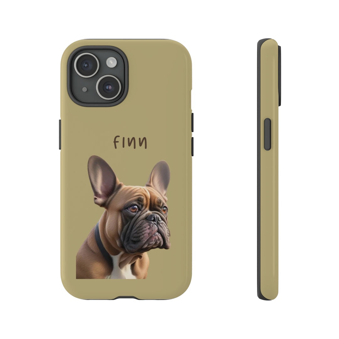 French Bulldog Custom Pet Phone Case with Photo and Name - Dog Lover's Gift - Creative Canvas Corner