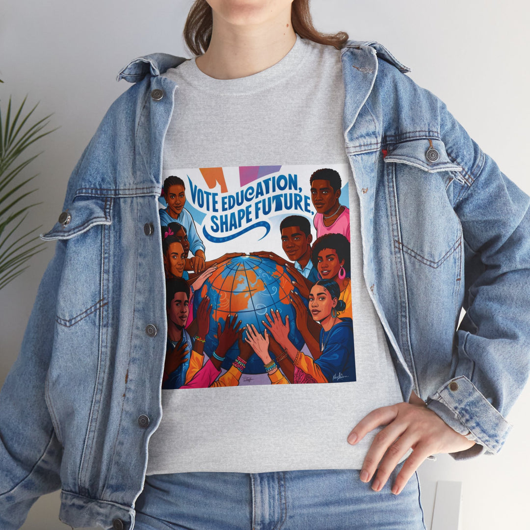 🗳️ Vote for Our Future: Education Matters T-Shirt 📚 - Creative Canvas Corner