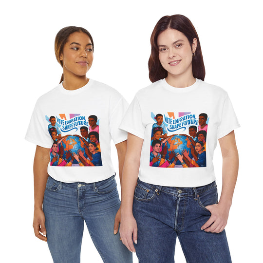 🗳️ Vote for Our Future: Education Matters T-Shirt 📚 - Creative Canvas Corner