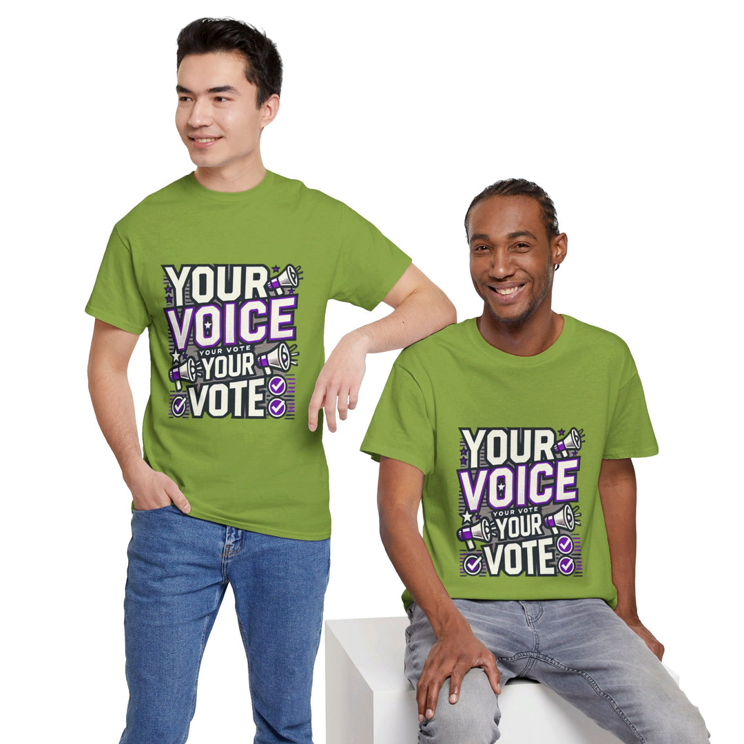 Rock the Vote T-Shirt - Make Your Voice Heard! - Creative Canvas Corner