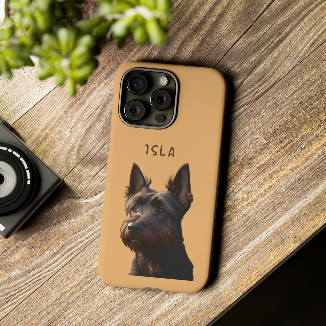 Custom Scottish Terrier Pet Phone Case with Photo and Name - Dog Lover's Gift - Creative Canvas Corner