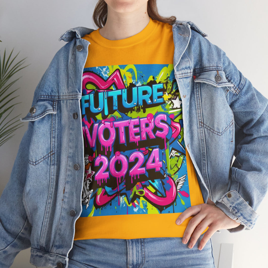 Vote 2024 Bold Typography T-Shirt - Creative Canvas Corner