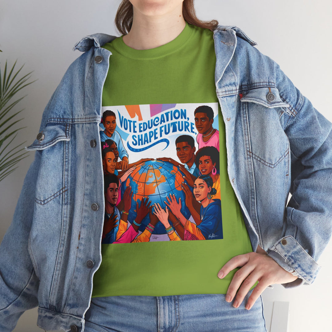 🗳️ Vote for Our Future: Education Matters T-Shirt 📚 - Creative Canvas Corner