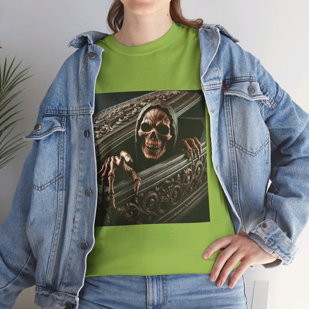 Creepy Coffin Halloween T-Shirt