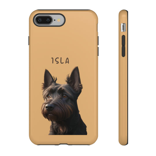 Custom Scottish Terrier Pet Phone Case with Photo and Name - Dog Lover's Gift - Creative Canvas Corner