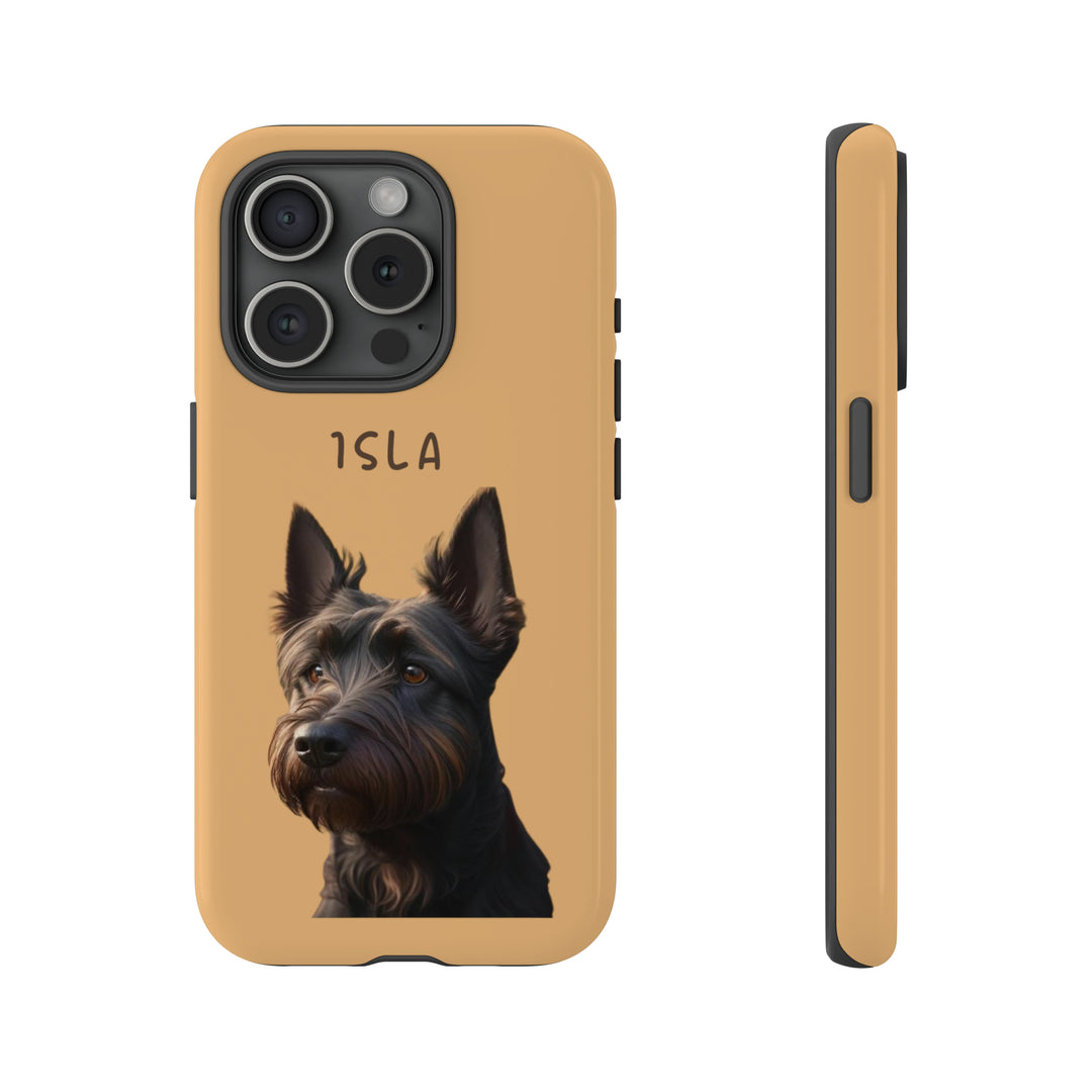 Custom Scottish Terrier Pet Phone Case with Photo and Name - Dog Lover's Gift - Creative Canvas Corner