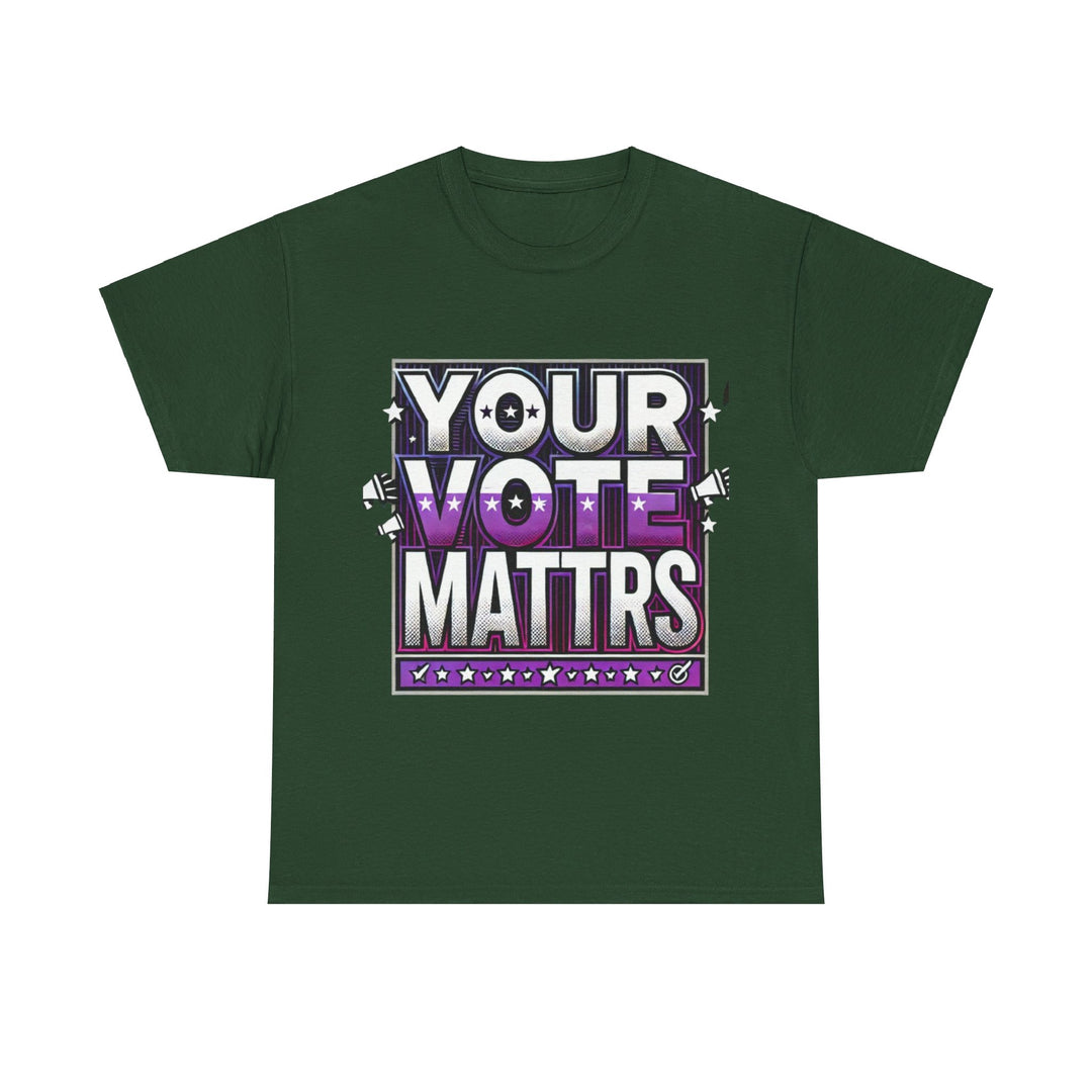 Women's Voter Tee - Your Voice Matters - Creative Canvas Corner