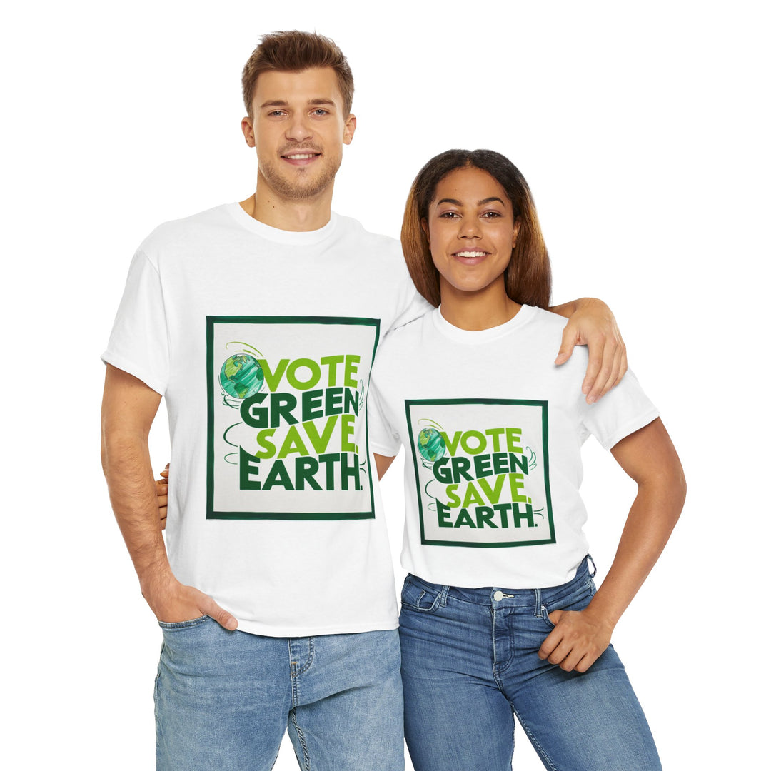 🗳️ Vote for the Planet: Eco-Friendly Election T-Shirt 🌍 - Creative Canvas Corner