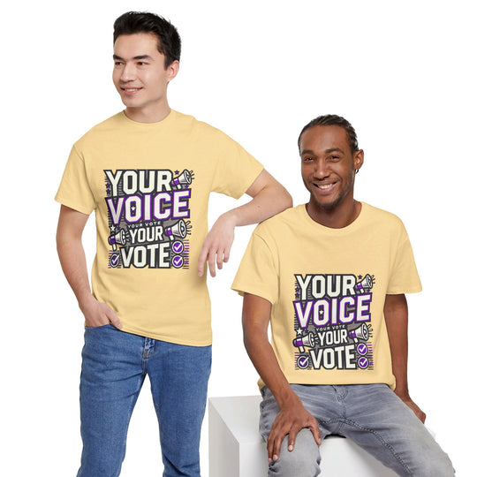 Rock the Vote T-Shirt - Make Your Voice Heard! - Creative Canvas Corner