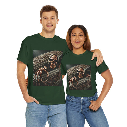 Creepy Coffin Halloween T-Shirt