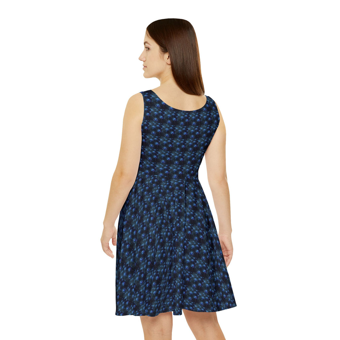 Neural Web Vibe Women Skater Dress
