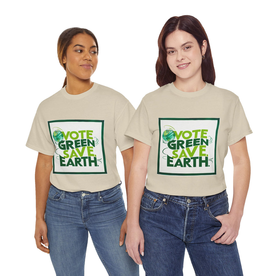 🗳️ Vote for the Planet: Eco-Friendly Election T-Shirt 🌍 - Creative Canvas Corner