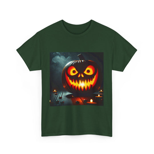 Spooky Pumpkin Face Halloween T-Shirt