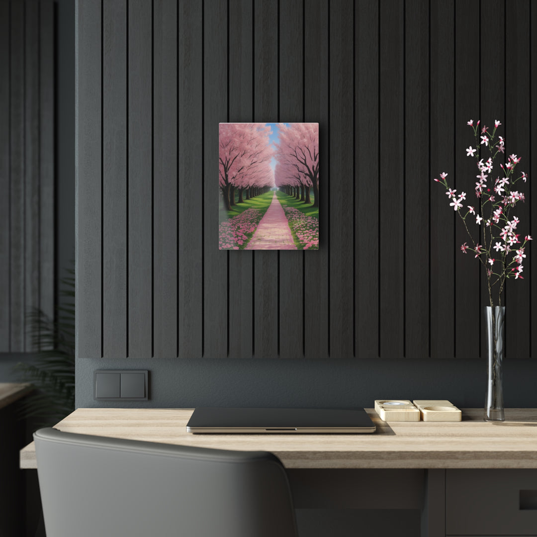 🌲 Enchanting Pink Canopy: Forest Delights 🌸 - Creative Canvas Corner