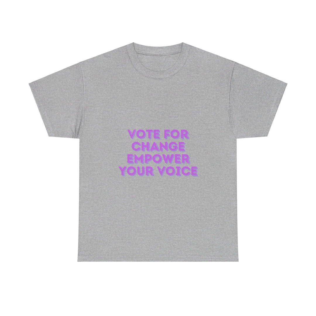 Vote for Change T-Shirt - Empower Your Voice