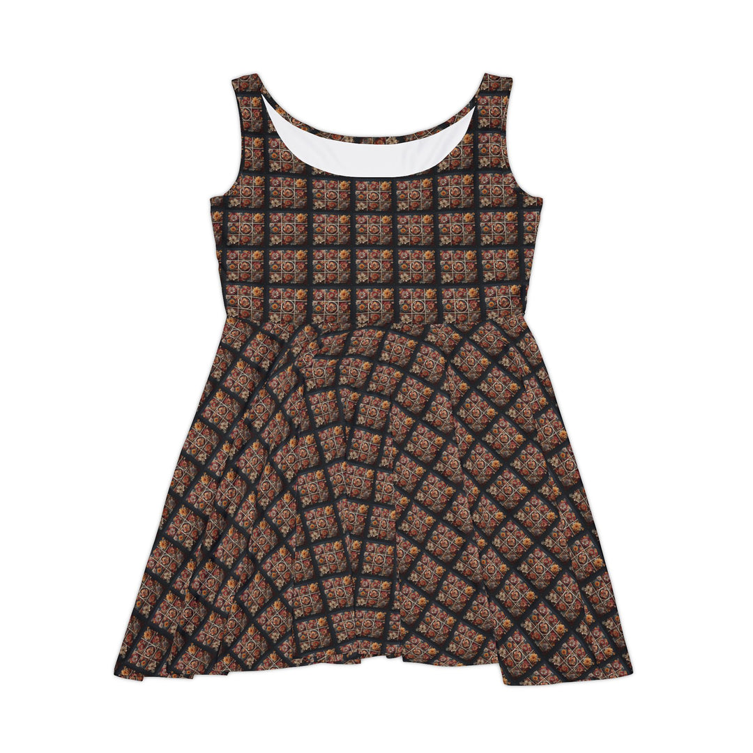 Bloom Boundaries Women Skater Dress - Creative Canvas Corner