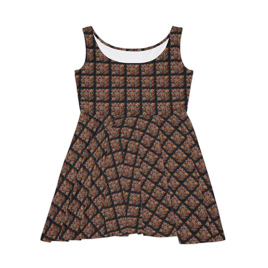 Bloom Boundaries Women Skater Dress - Creative Canvas Corner