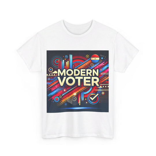 Modern Voter Tee - Fresh and Stylish - Creative Canvas Corner