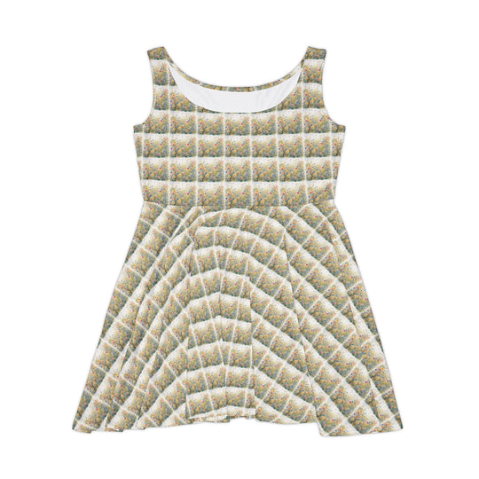 Wildflower Wishes Women Skater Dress