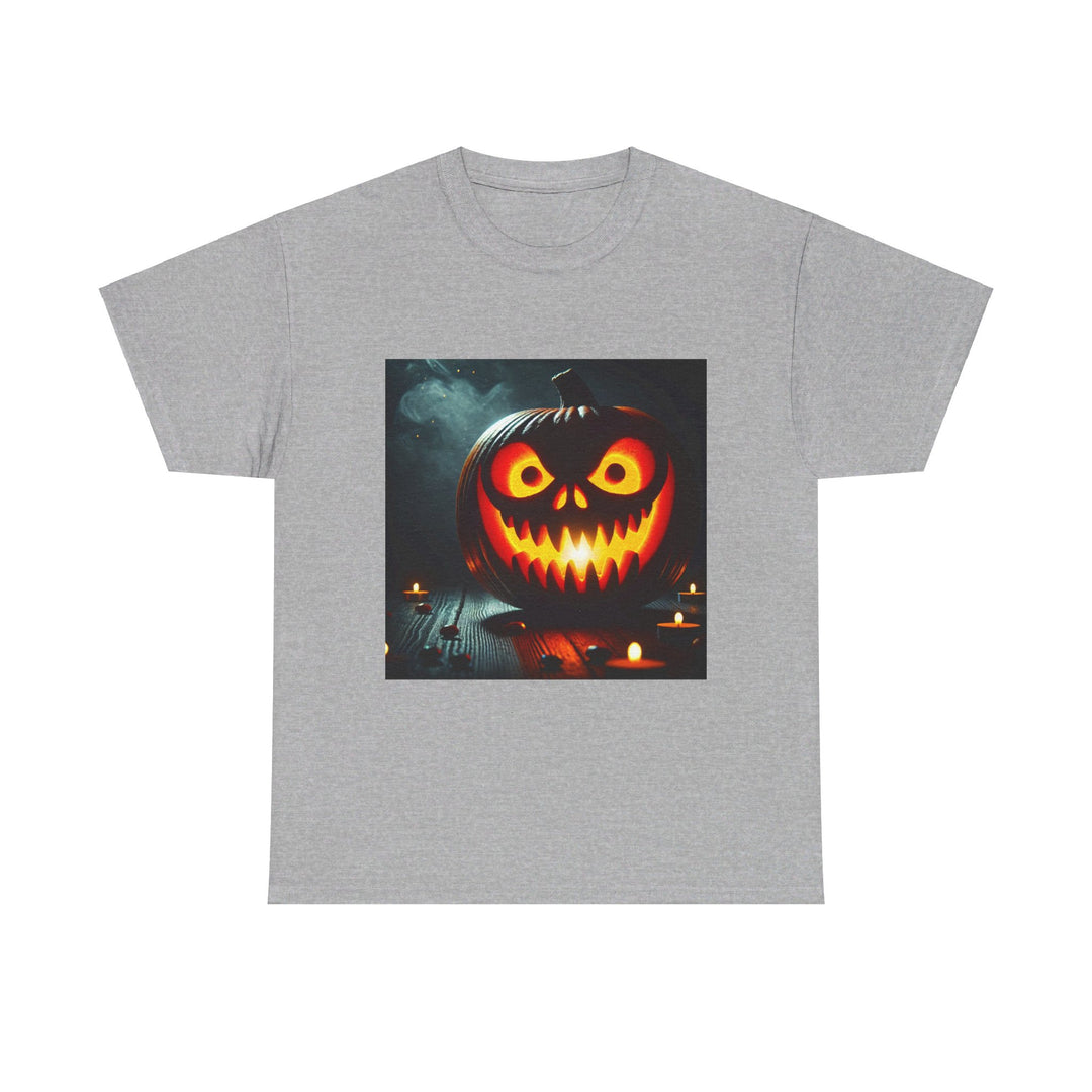 Spooky Pumpkin Face Halloween T-Shirt