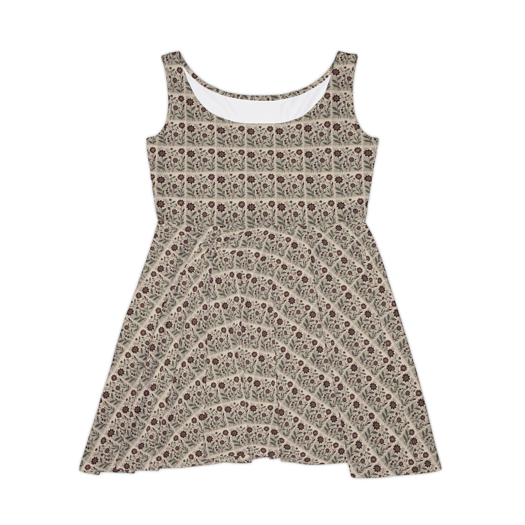 Bloom Tapestry Silence Women Skater Dress - Creative Canvas Corner