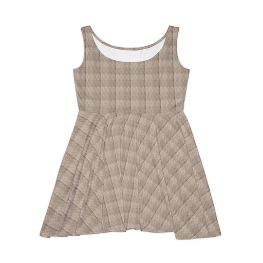 Peter Pan Collar Skater Dress - Sweet Schoolgirl Chic