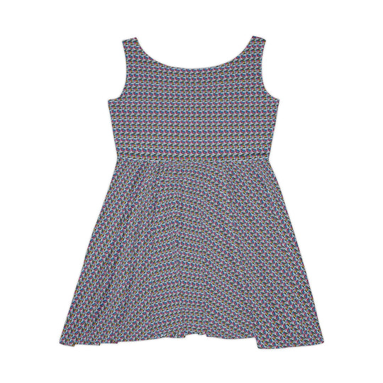 Animal Print Vibe Women Skater Dress - Creative Canvas Corner