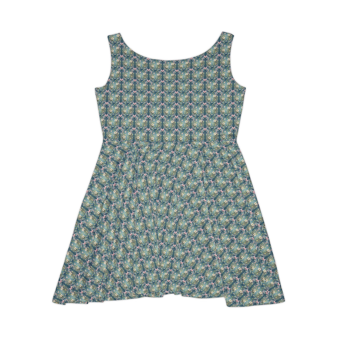 Botanical Daydream Women Skater Dress - Creative Canvas Corner