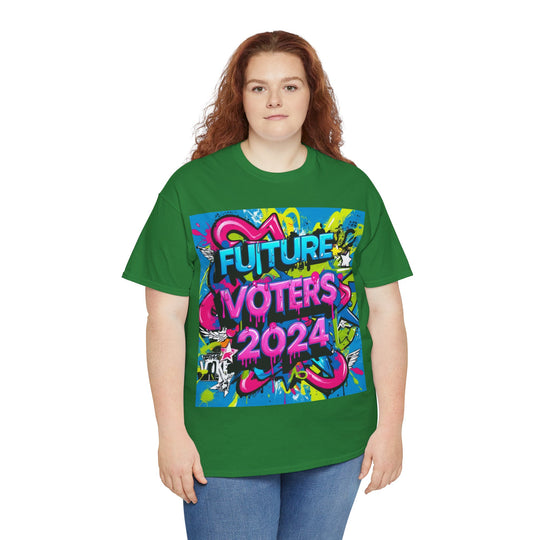 Vote 2024 Bold Typography T-Shirt - Creative Canvas Corner