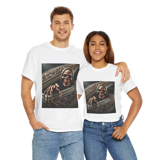 Creepy Coffin Halloween T-Shirt