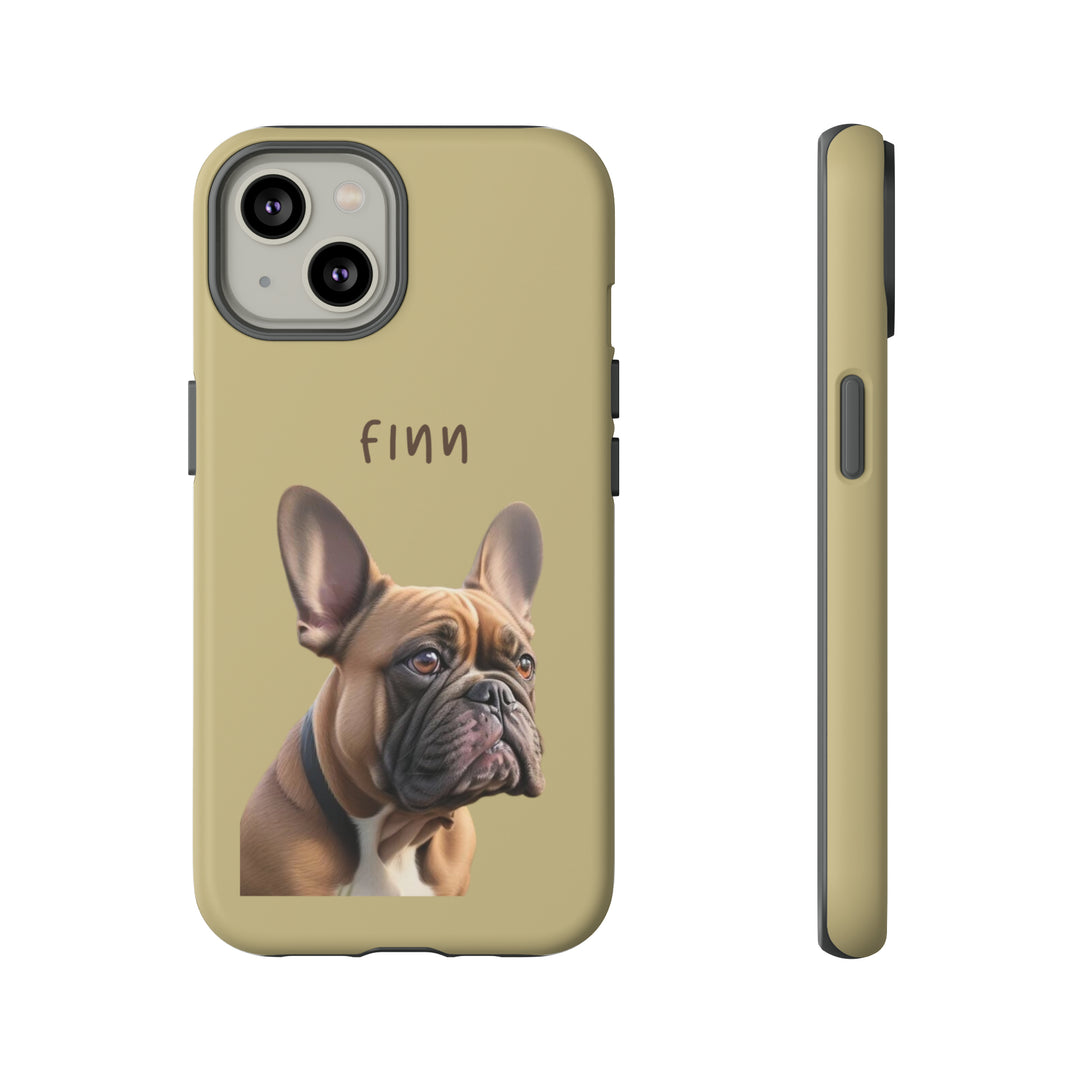 French Bulldog Custom Pet Phone Case with Photo and Name - Dog Lover's Gift - Creative Canvas Corner