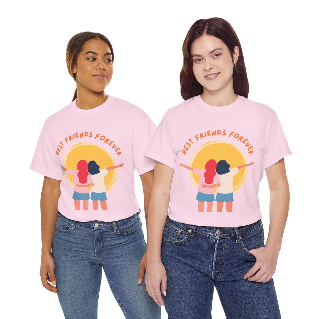 Best Friends T-Shirts with Inspirational Quotes for Motivation and Style - Creative Canvas Corner