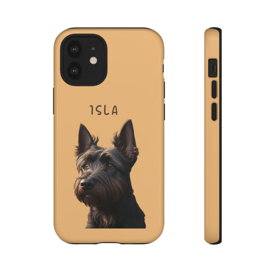 Custom Scottish Terrier Pet Phone Case with Photo and Name - Dog Lover's Gift - Creative Canvas Corner