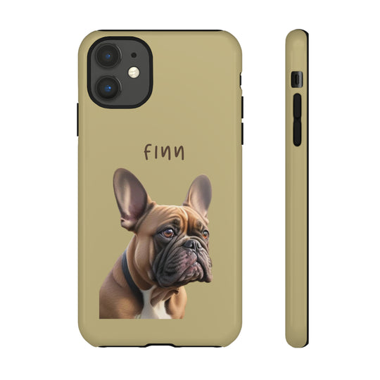 French Bulldog Custom Pet Phone Case with Photo and Name - Dog Lover's Gift - Creative Canvas Corner