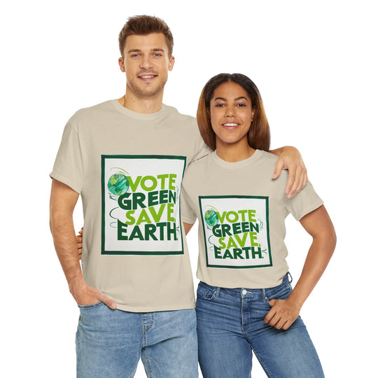 🗳️ Vote for the Planet: Eco-Friendly Election T-Shirt 🌍 - Creative Canvas Corner