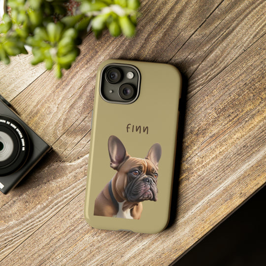 French Bulldog Custom Pet Phone Case with Photo and Name - Dog Lover's Gift - Creative Canvas Corner