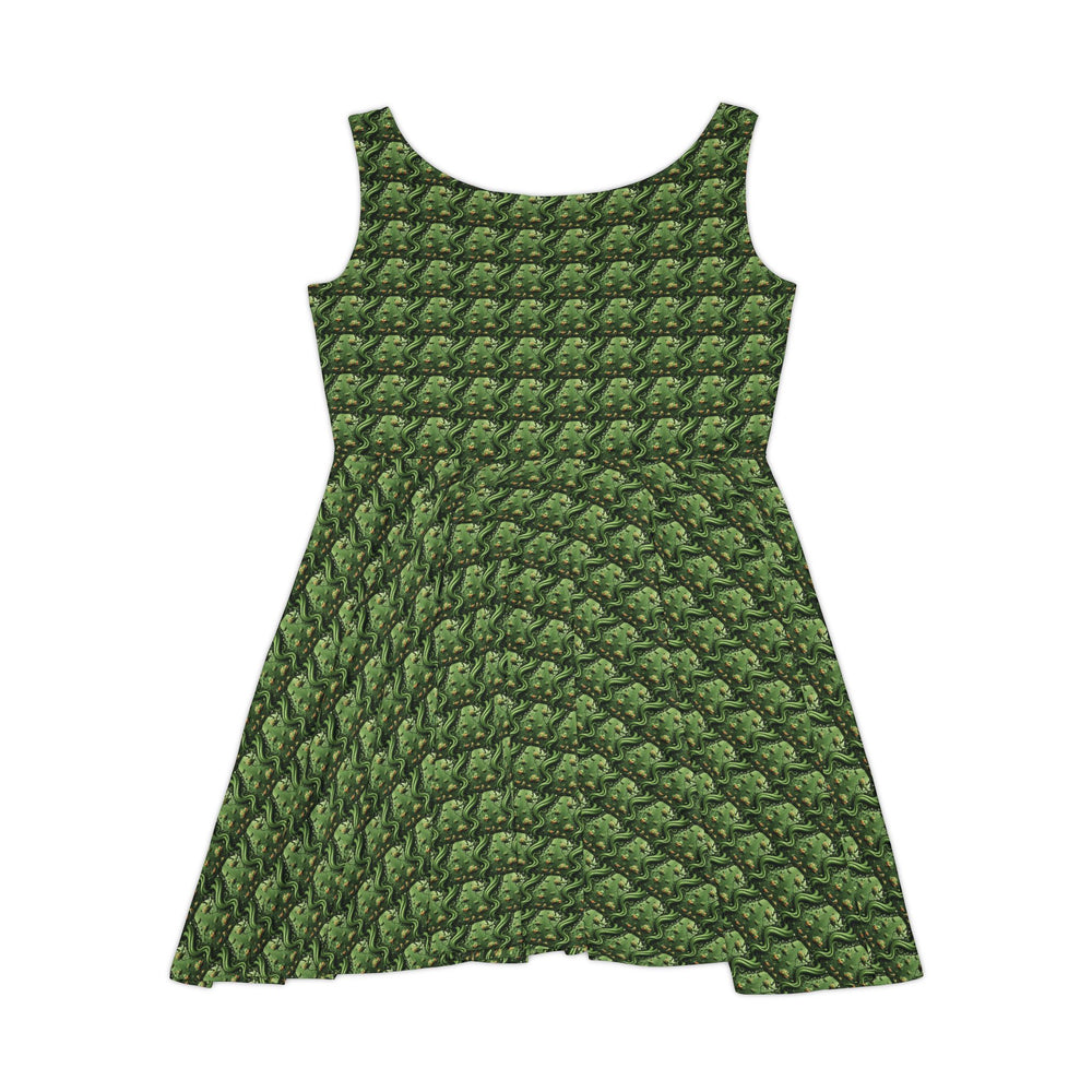 Vines of Vitality Women Skater Dress